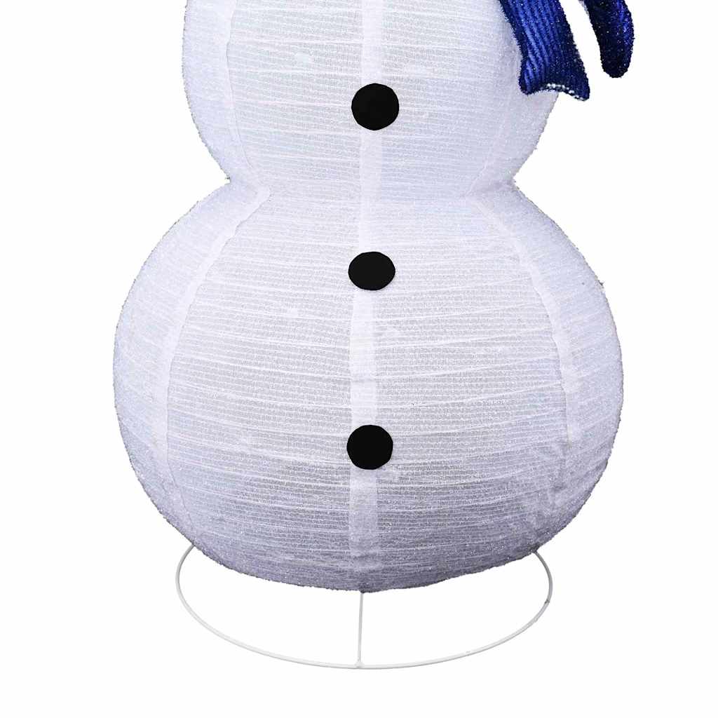 Obitelj božićnih snjegovića 3 pcs Topla bijela tkanina
