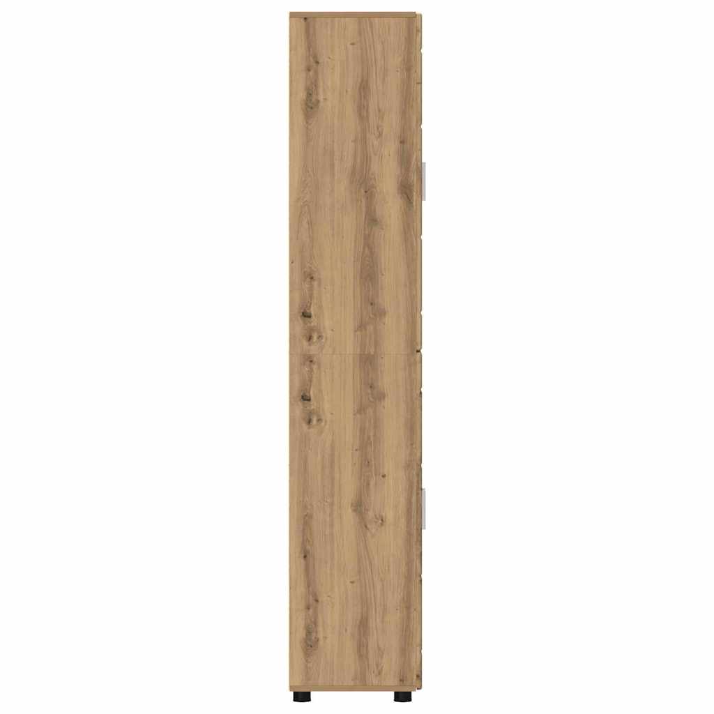 Highboard s policom FLORIN Umjetnički hrast 60 x 35 x 182 cm