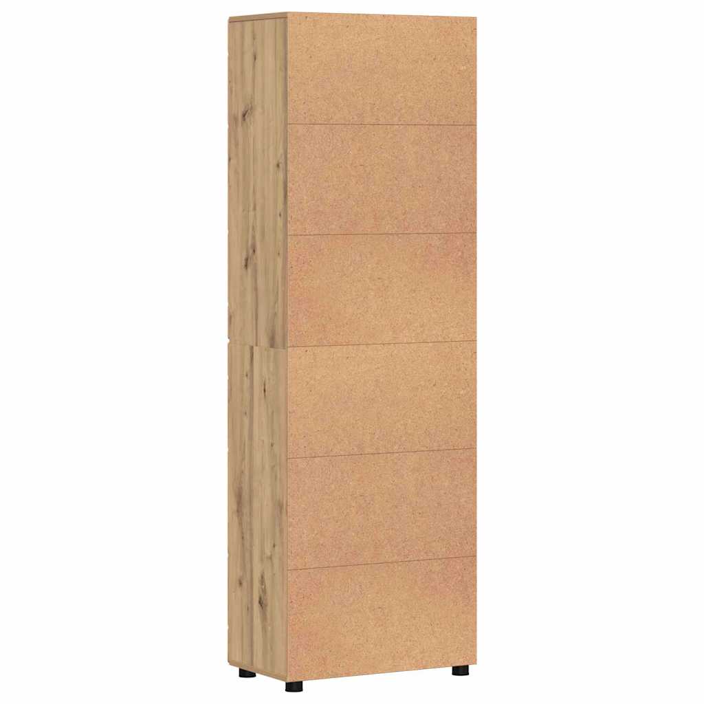Highboard s policom FLORIN Umjetnički hrast 60 x 35 x 182 cm