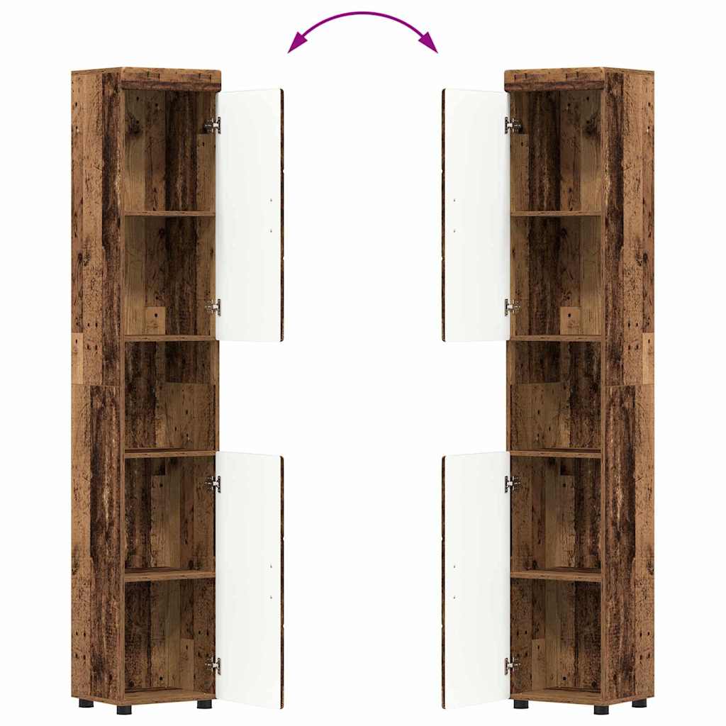 Set namještaja za kupaonicu TULUM 5 pcs Staro drvo