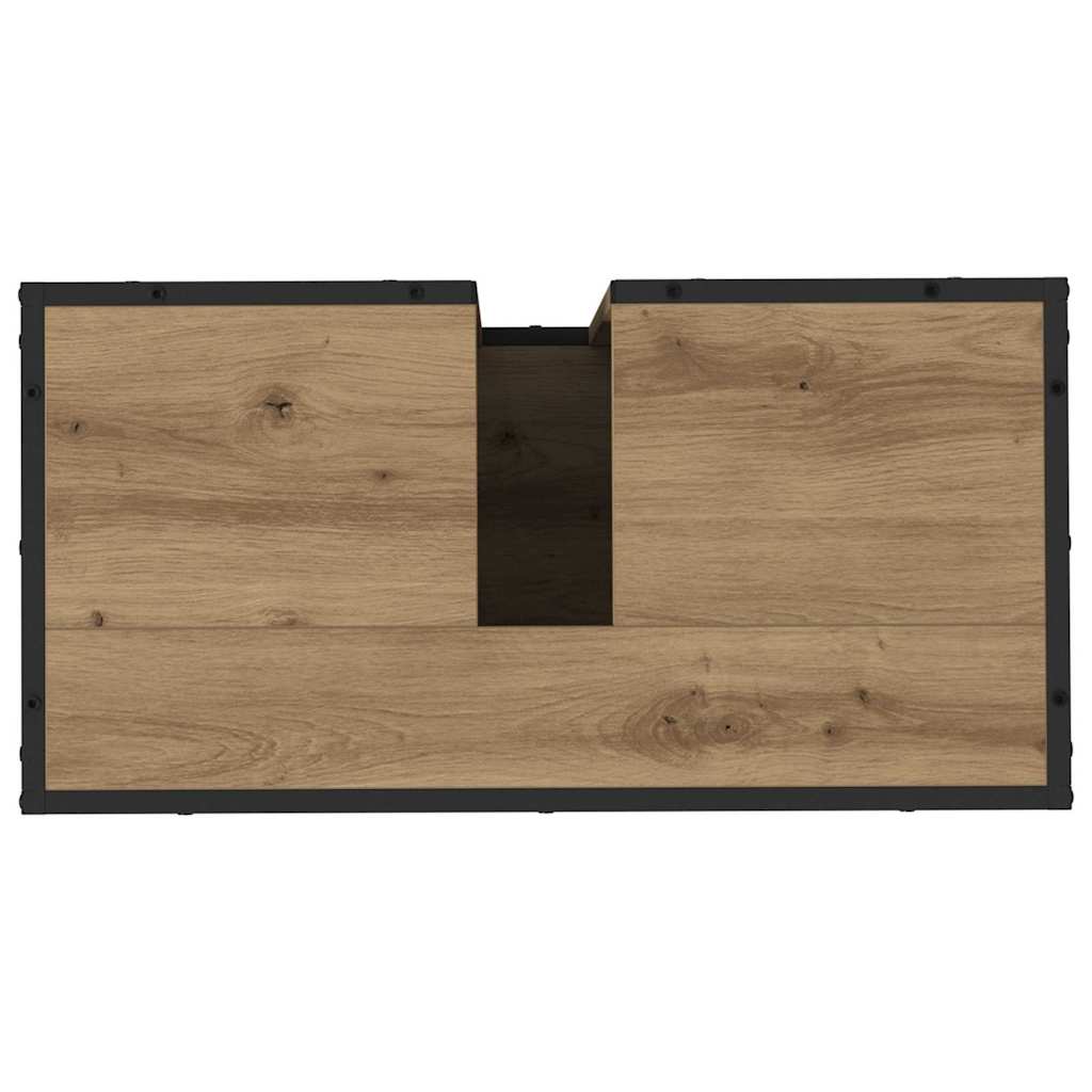 Set namještaja za kupaonicu s ladicama 3 pcs Umjetnički hrast