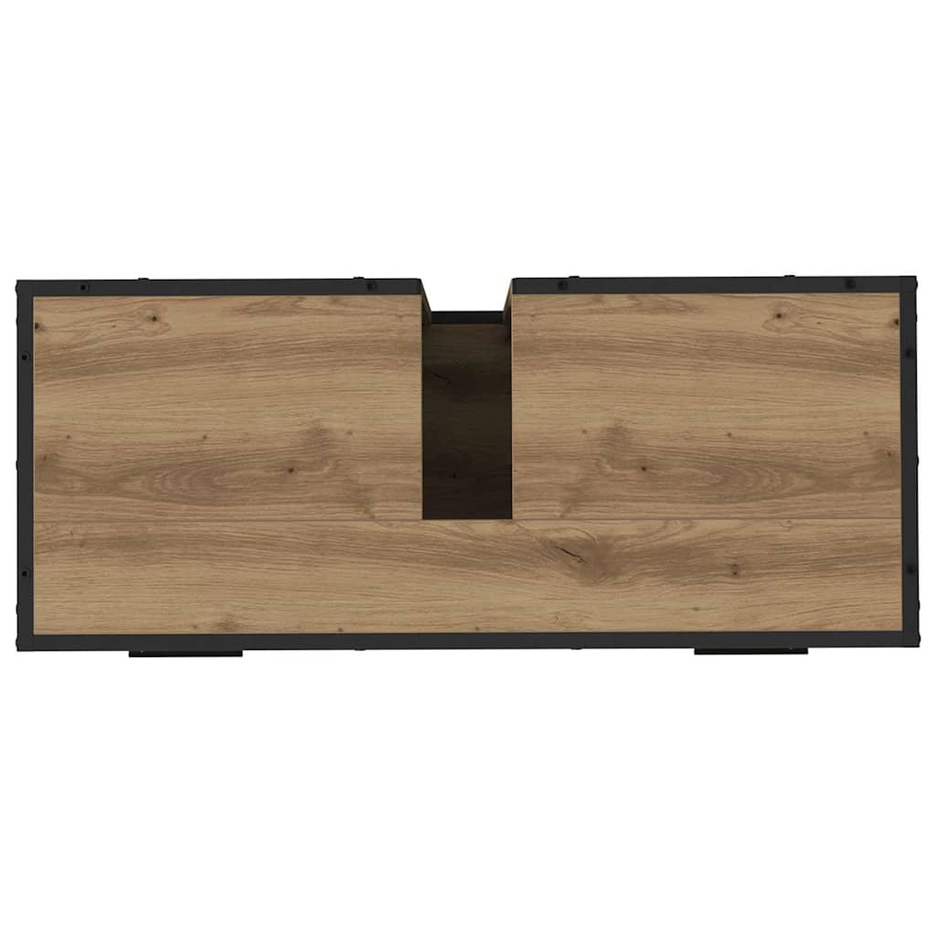 Set namještaja za kupaonicu s ladicama 4 pcs Umjetnički hrast