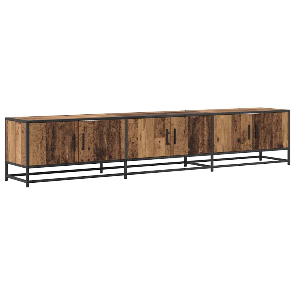 TV Jedinice 2 pcs Staro drvo 210 x 35 x 41 cm Konstruirano drvo