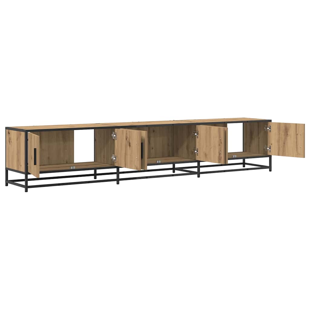TV Jedinice 2 pcs Umjetnički hrast 210 x 35 x 41 cm