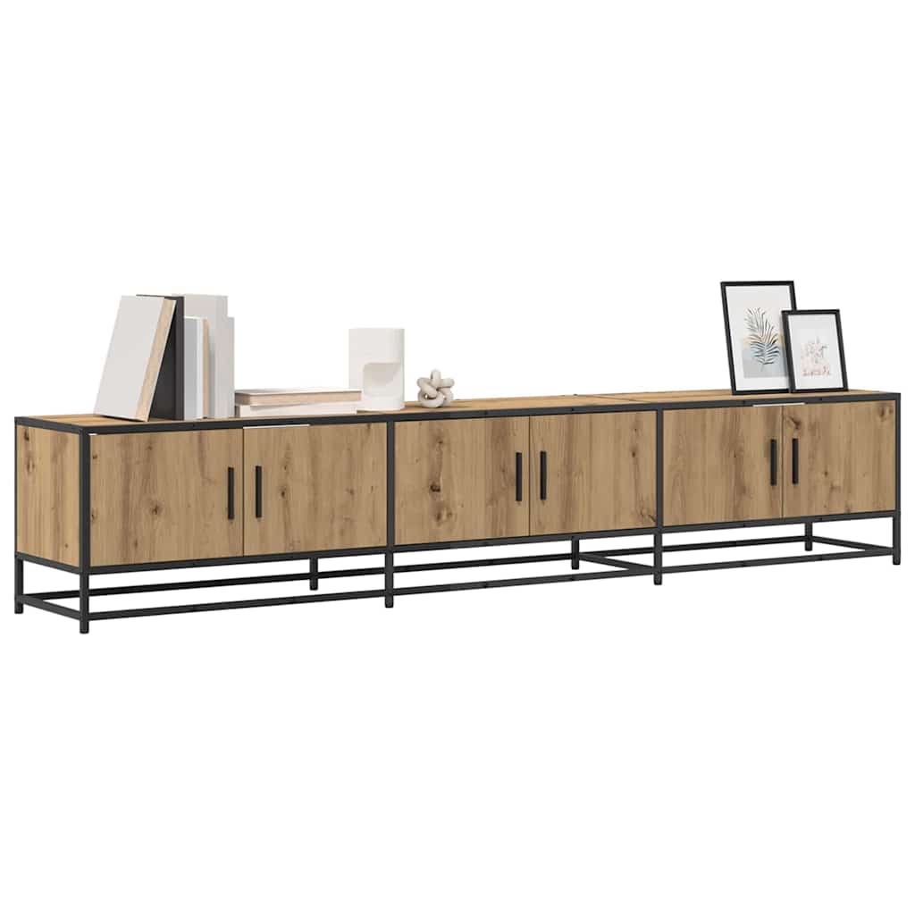 TV Jedinice 2 pcs Umjetnički hrast 210 x 35 x 41 cm