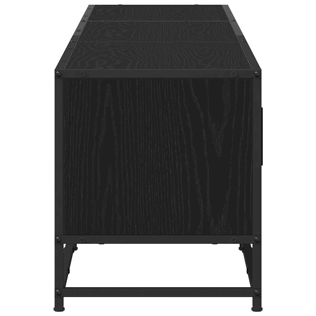 TV Jedinice 2 pcs Crni hrast 210 x 35 x 41 cm Konstruirano drvo