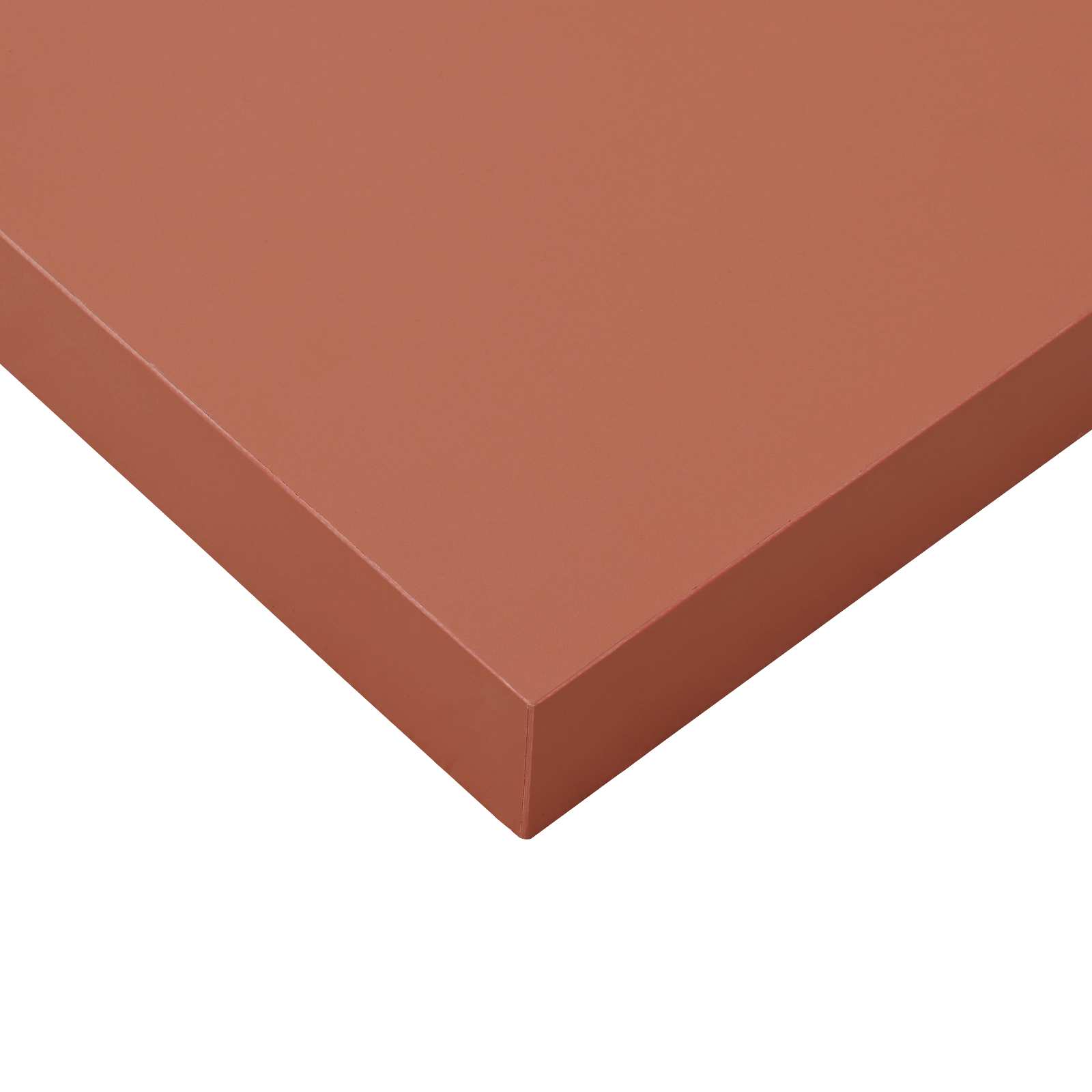 Polica na zidu 4 pcs Crvena 60 x 23 x 4 cm Konstruirano drvo