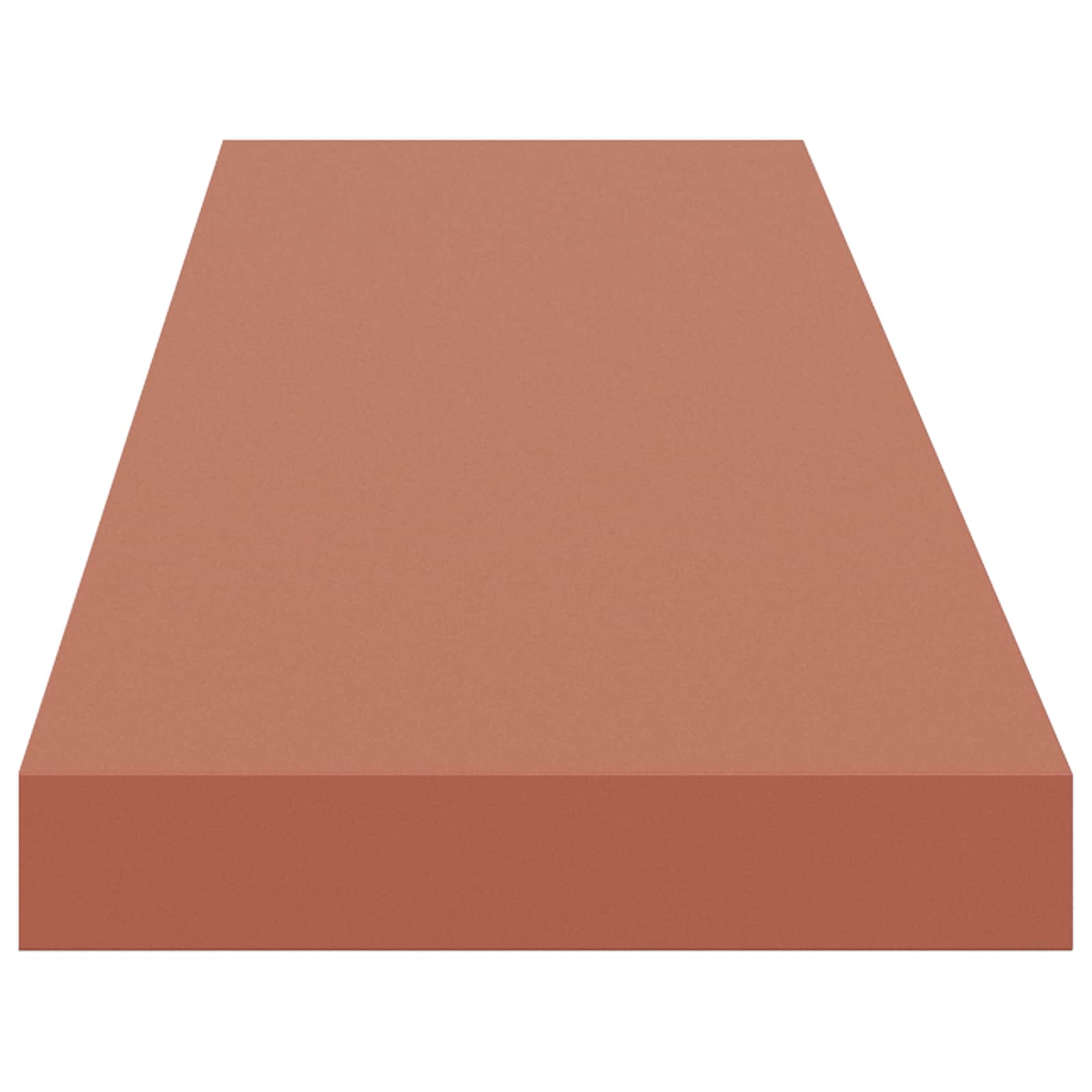 Polica na zidu 4 pcs Crvena 120 x 23,5 x 4 cm Konstruirano drvo