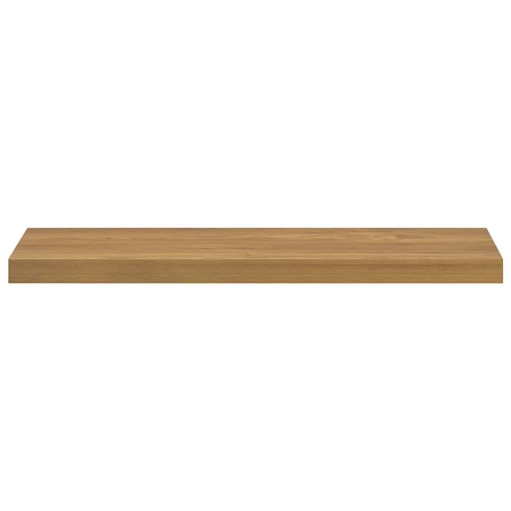Polica na zidu 4 pcs Smeđa 90 x 23,5 x 4 cm Konstruirano drvo