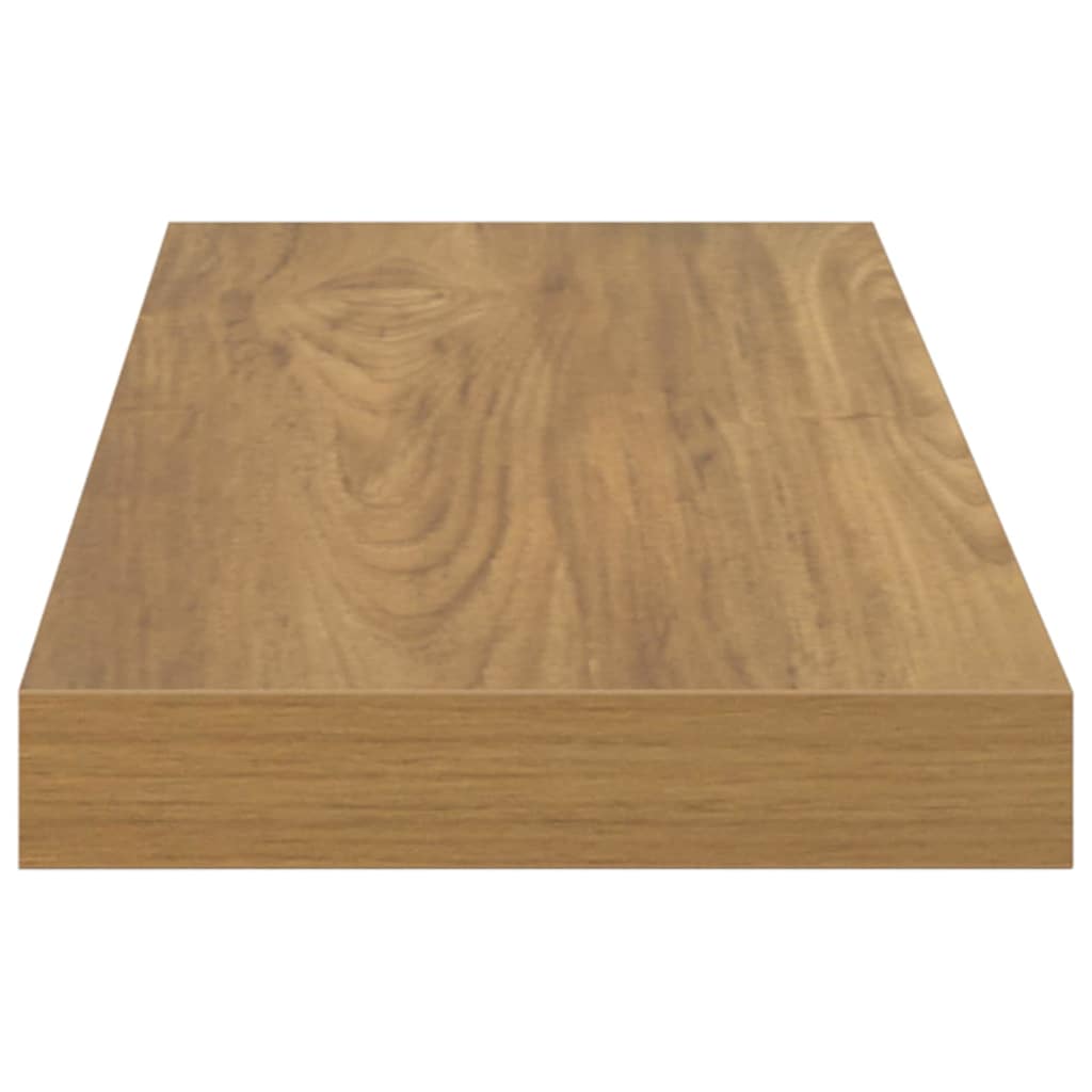 Polica na zidu 4 pcs Smeđa 90 x 23,5 x 4 cm Konstruirano drvo