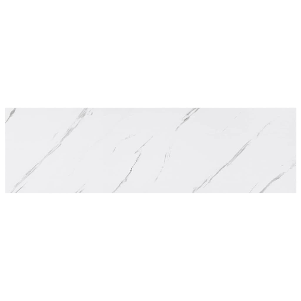 Polica na zidu Zidne 4 pcs Bijeli mramor 90 x 23,5 x 4 cm