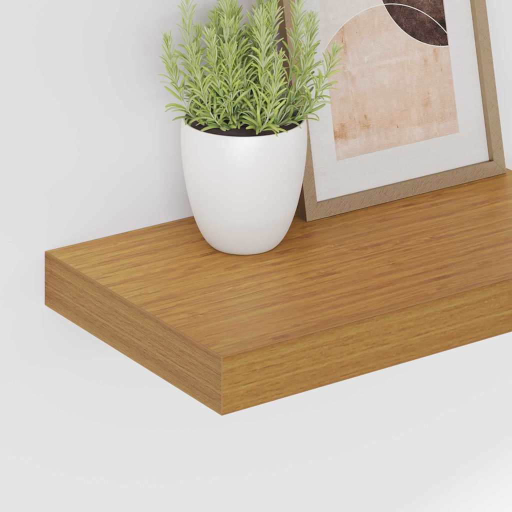 Polica na zidu Zidne Bež 40 x 23,5 x 4 cm Konstruirano drvo