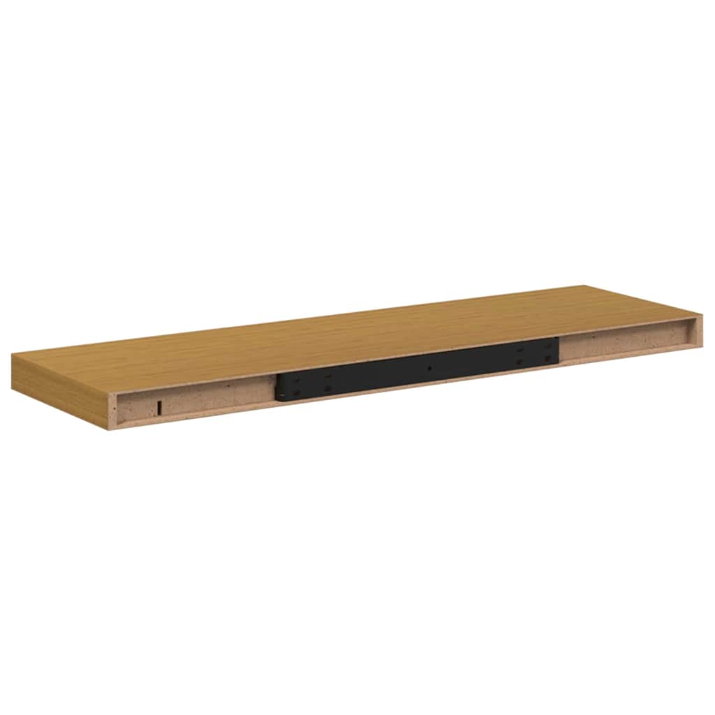 Polica na zidu Zidne Bež 80 x 23,5 x 4 cm Konstruirano drvo