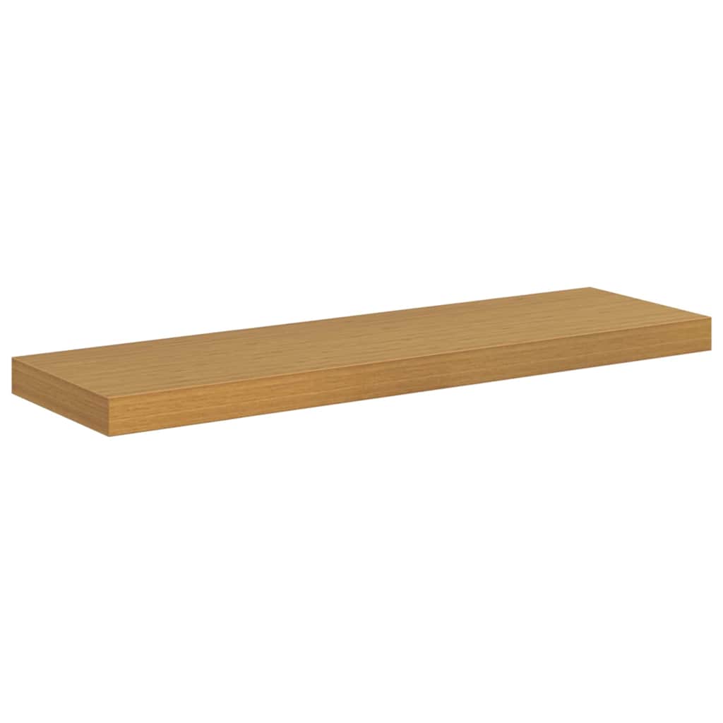 Polica na zidu 4 pcs Bež 90 x 23,5 x 4 cm Konstruirano drvo