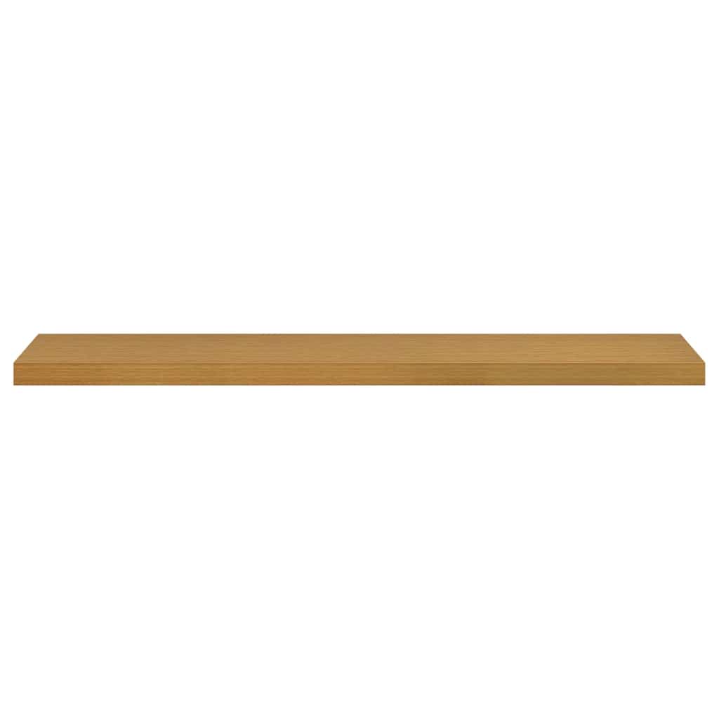 Polica na zidu 4 pcs Bež 120 x 23,5 x 4 cm Konstruirano drvo