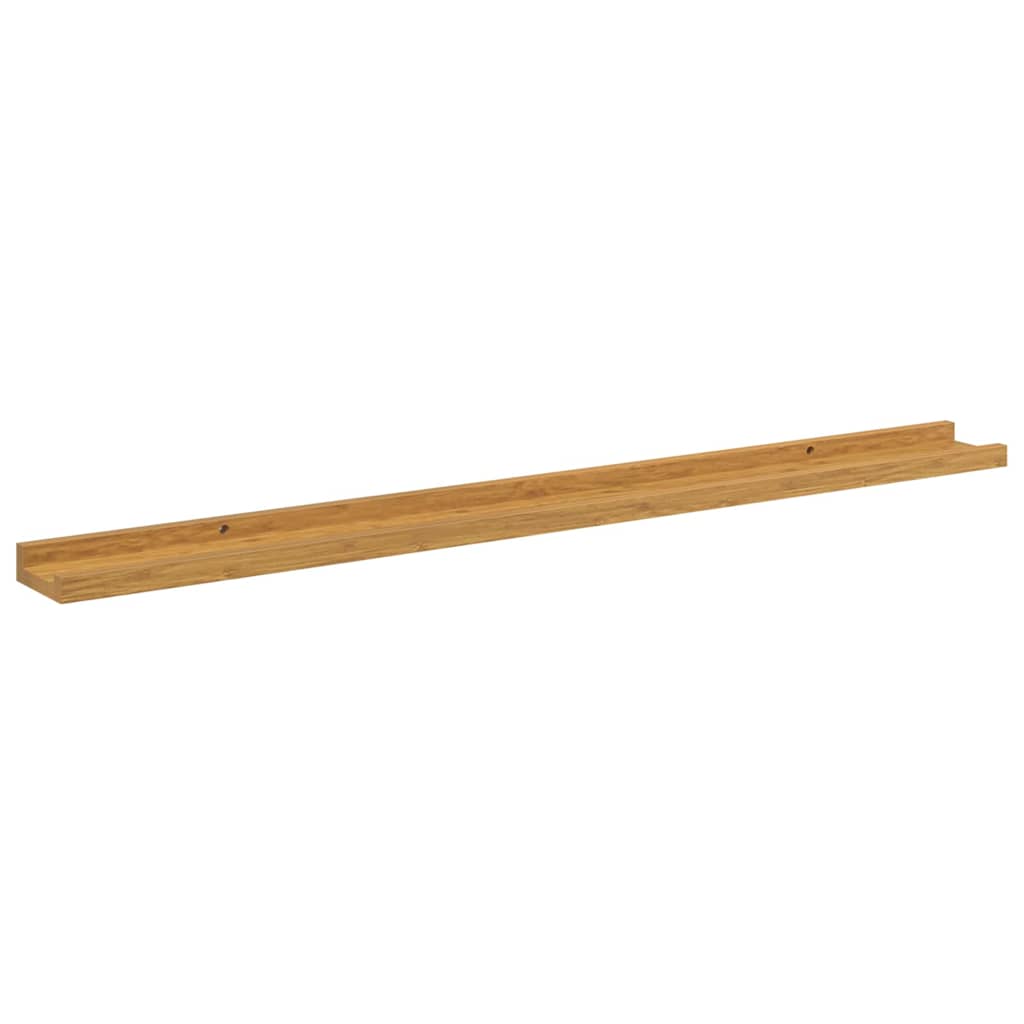 Polica na zidu Zidne 4 pcs Bež 100 x 9 x 3 cm Konstruirano drvo