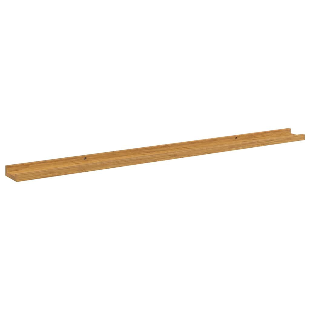Polica na zidu Zidne 4 pcs Bež 115 x 9 x 3 cm Konstruirano drvo