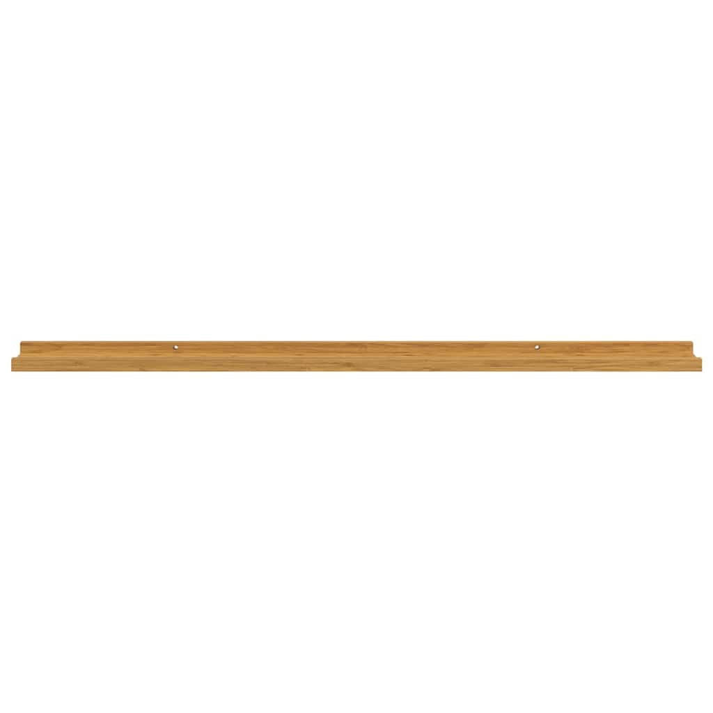 Polica na zidu Zidne 4 pcs Bež 115 x 9 x 3 cm Konstruirano drvo