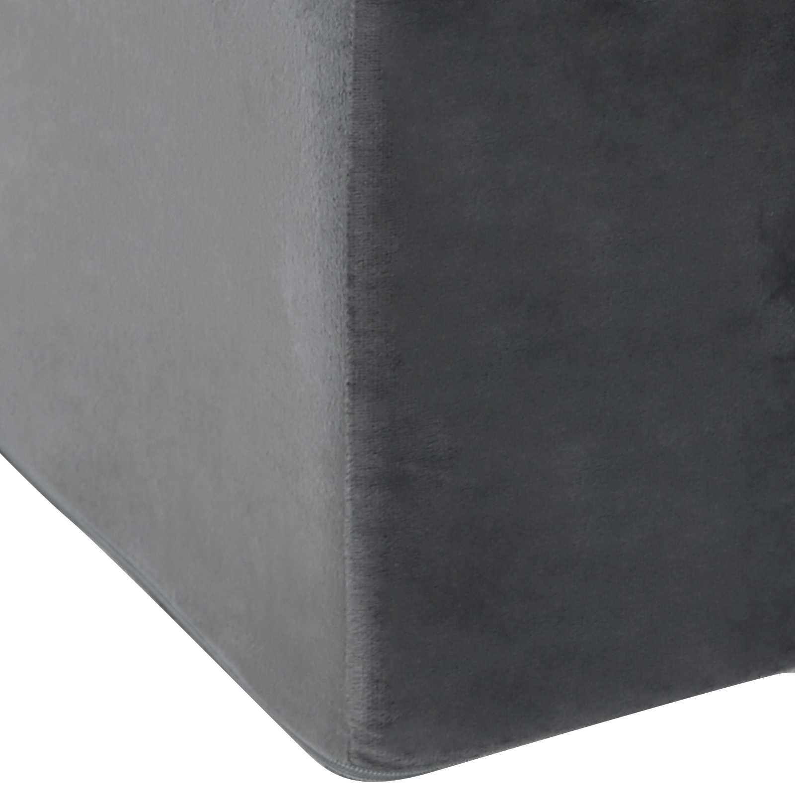 Jastučić za noge Siva 68 x 41 x 21 cm PU pjena