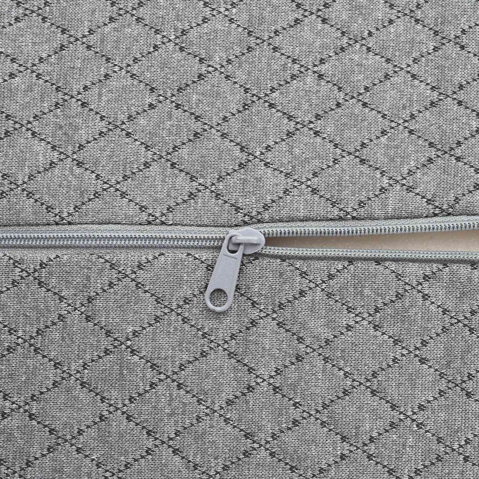 Jastučić za noge Siva 52 x 20 x 11 cm Pjena za pamćenje