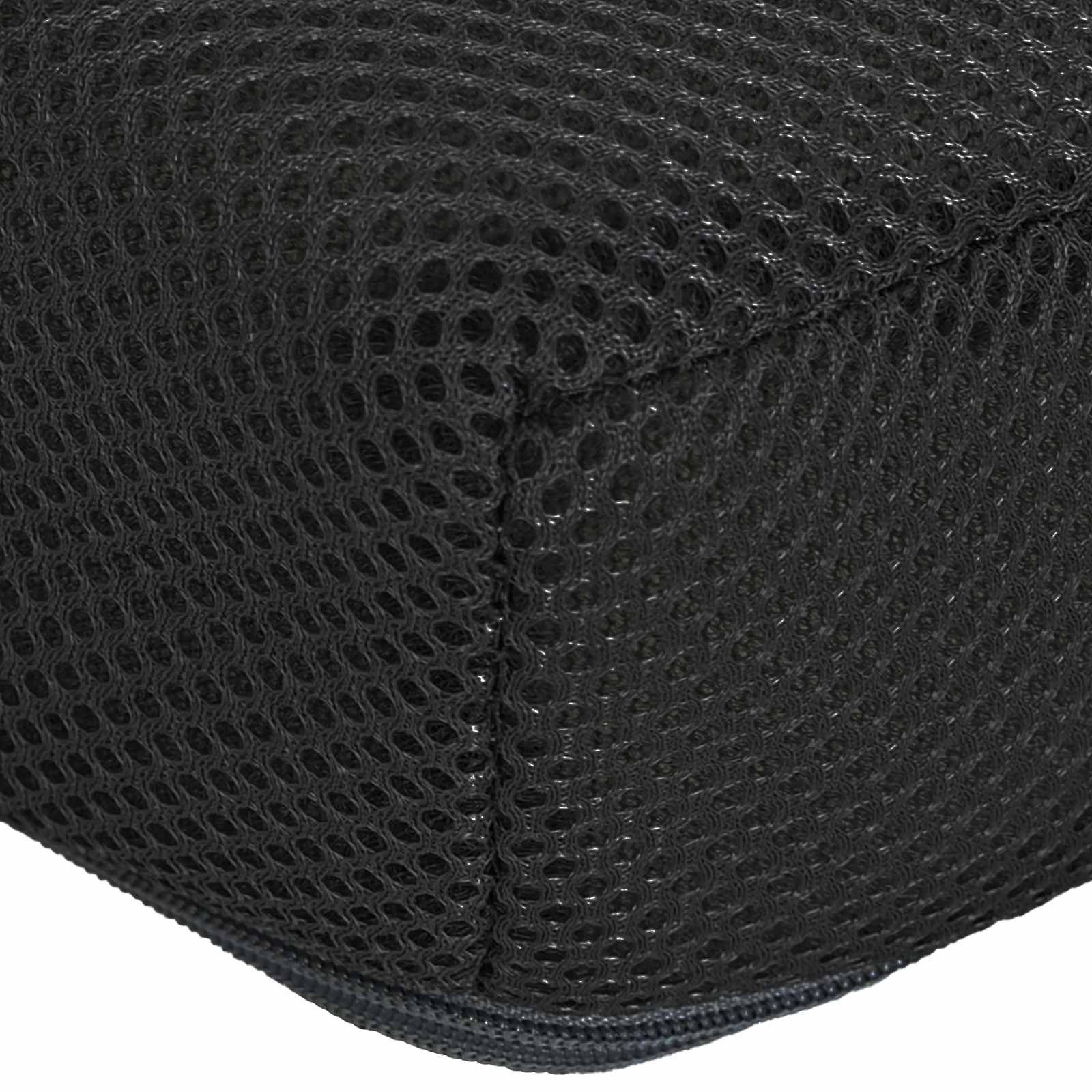 Jastuk za sjedalo Crna 39 x 38 x 8,5 cm PU pjena
