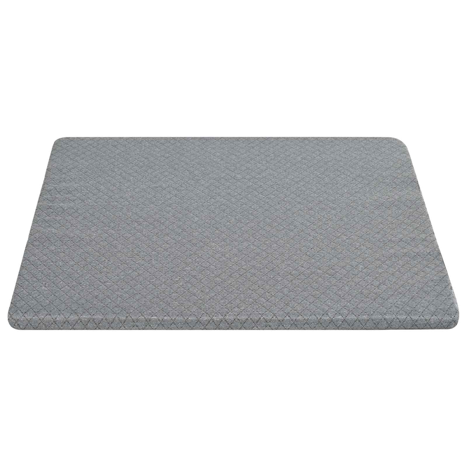 Jastučić u obliku klinasti jastučić Siva 69 x 64 x 19 cm