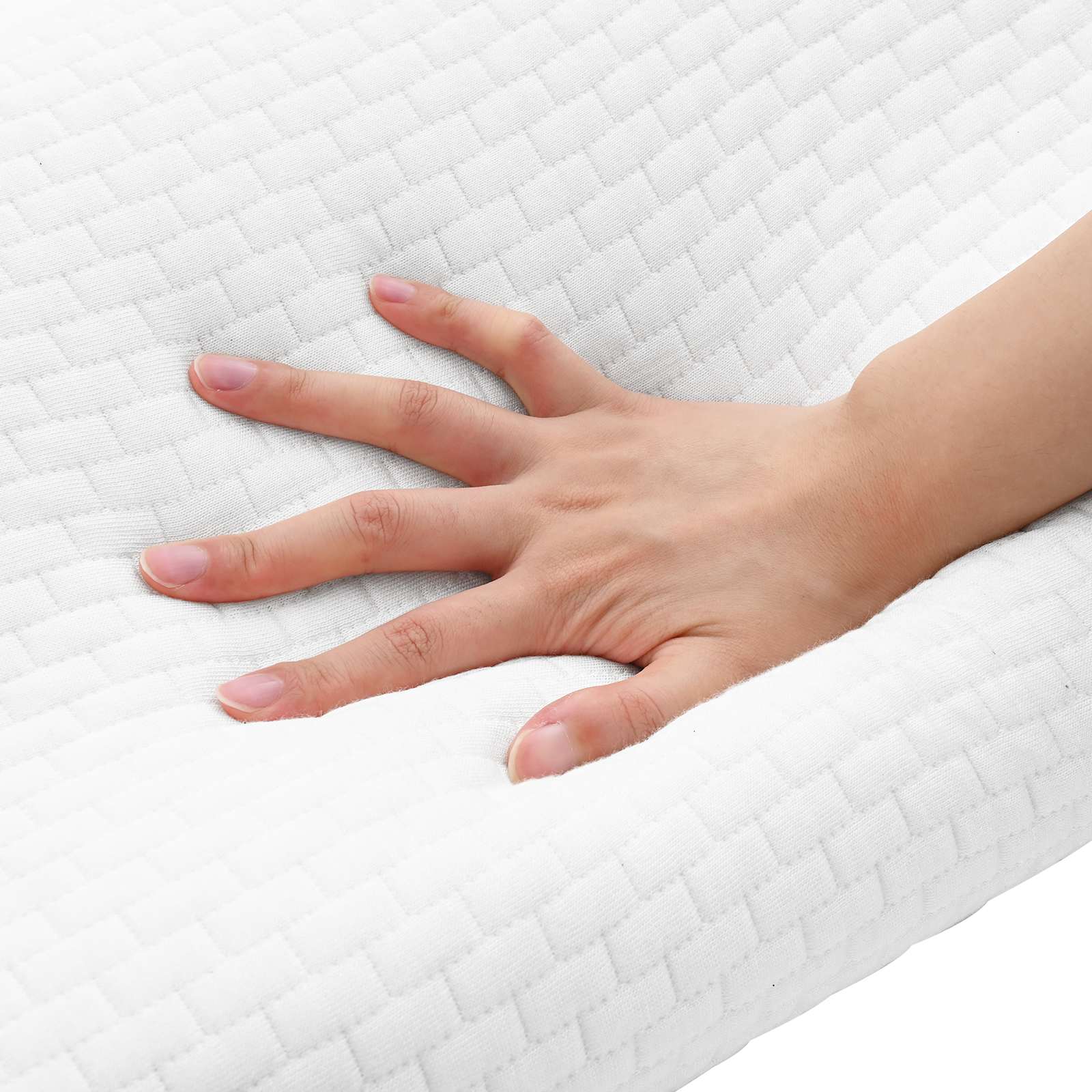 Jastuk za Spavanje Bijelo 50 x 30 x 10,5 cm Pjena za pamćenje