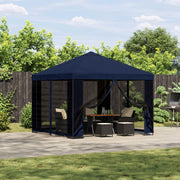 Gazebo 3 x 3 m Plava Poliester i čelik 190 gsm