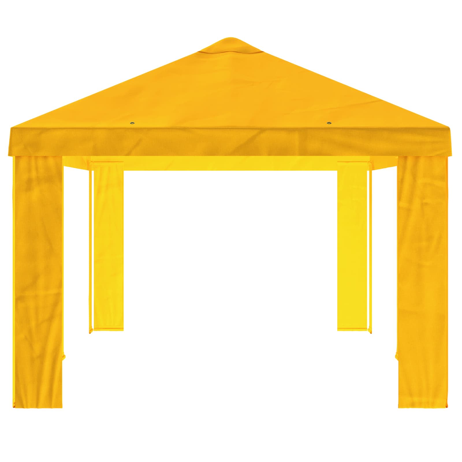 Gazebo Pokrivač 6 x 3 m Žuta Poliester 190 gsm