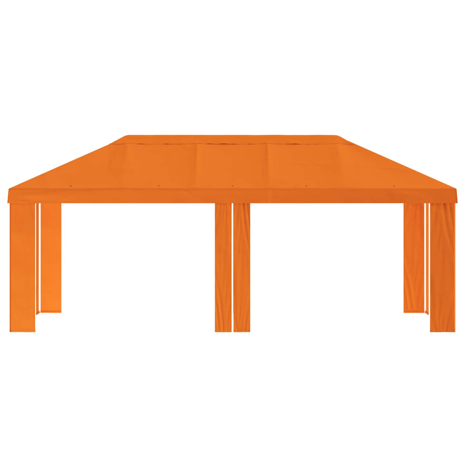 Gazebo Pokrivač 6 x 3 m Narančasta Poliester 190 gsm
