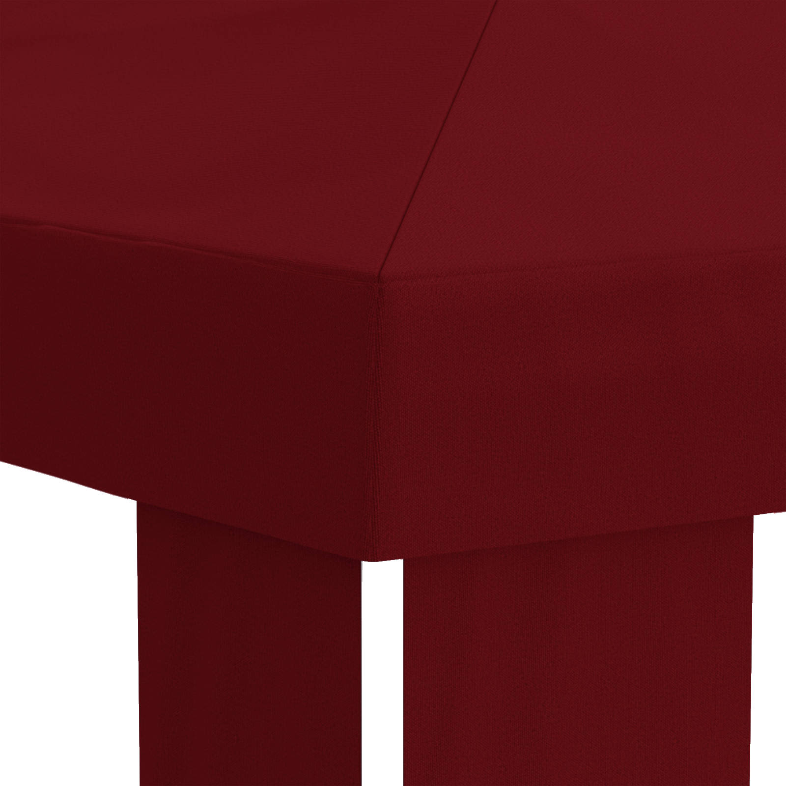 Gazebo Pokrivač 6 x 3 m Tamno crvena Poliester 190 gsm