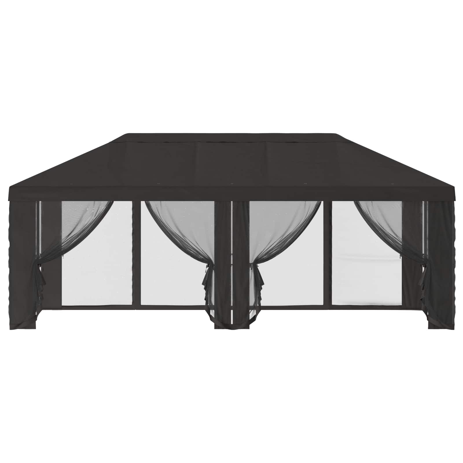 Pokrov za gazebo s bočnim zidovima Antracit 600,5 x 300,5 cm