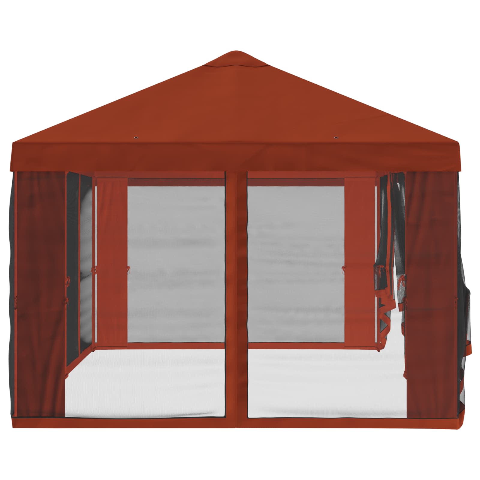 Pokrov za gazebo s bočnim zidovima Terakota 600,5 x 300,5 cm
