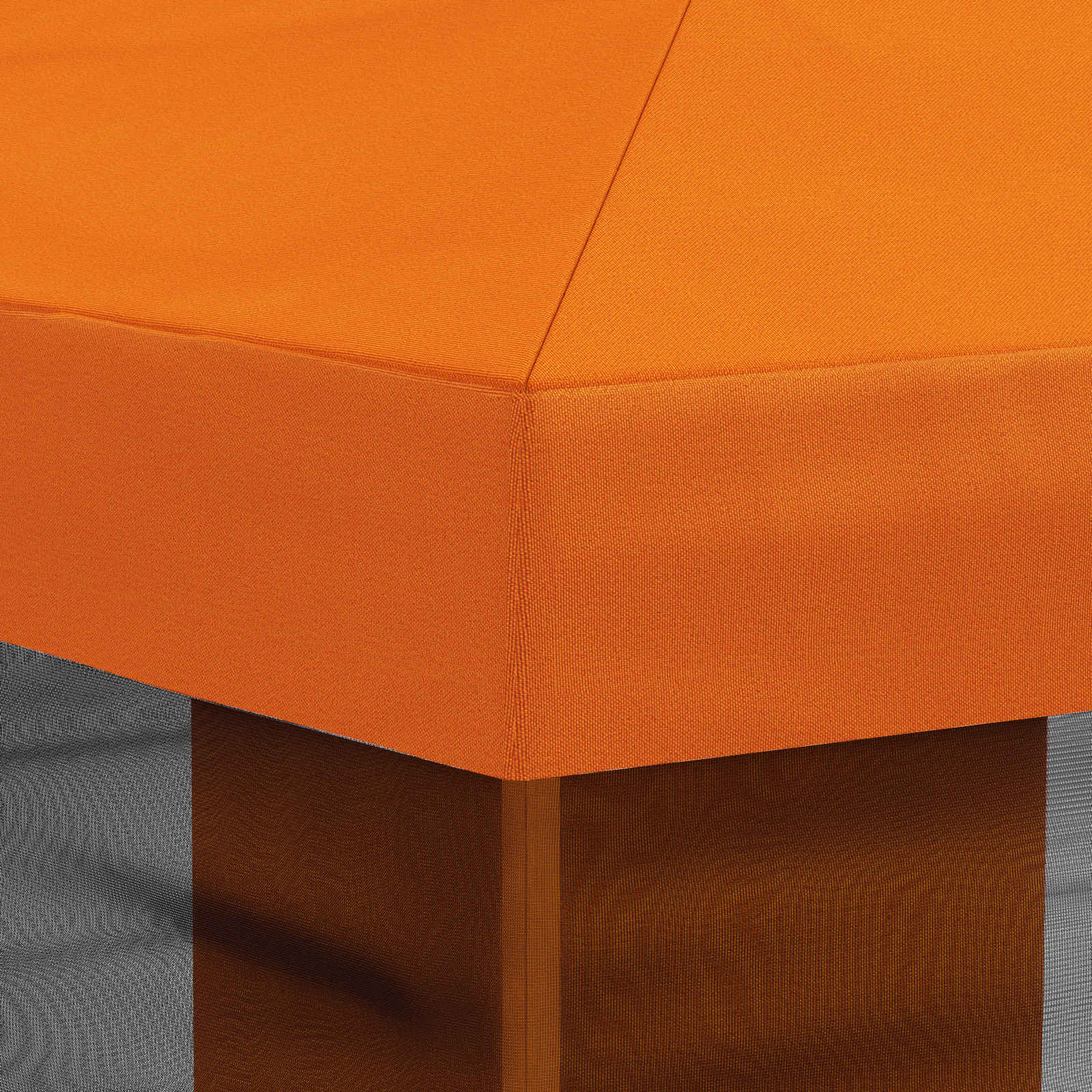 Pokrov za gazebo s bočnim zidovima Narančasta 600,5 x 300,5 cm