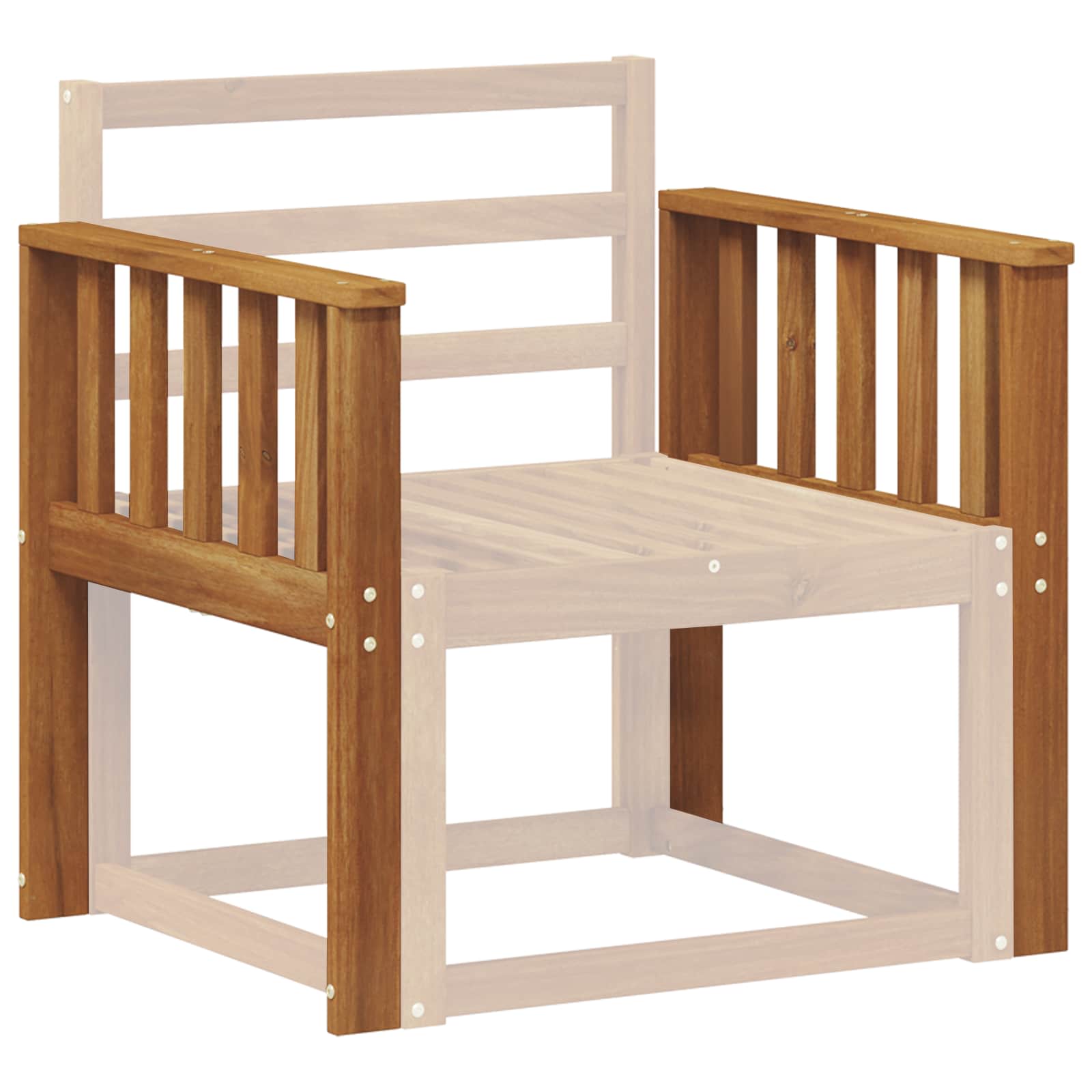 Nasloni 2 pcs Smeđa 60 x 6 x 61 cm Konstruirano drvo