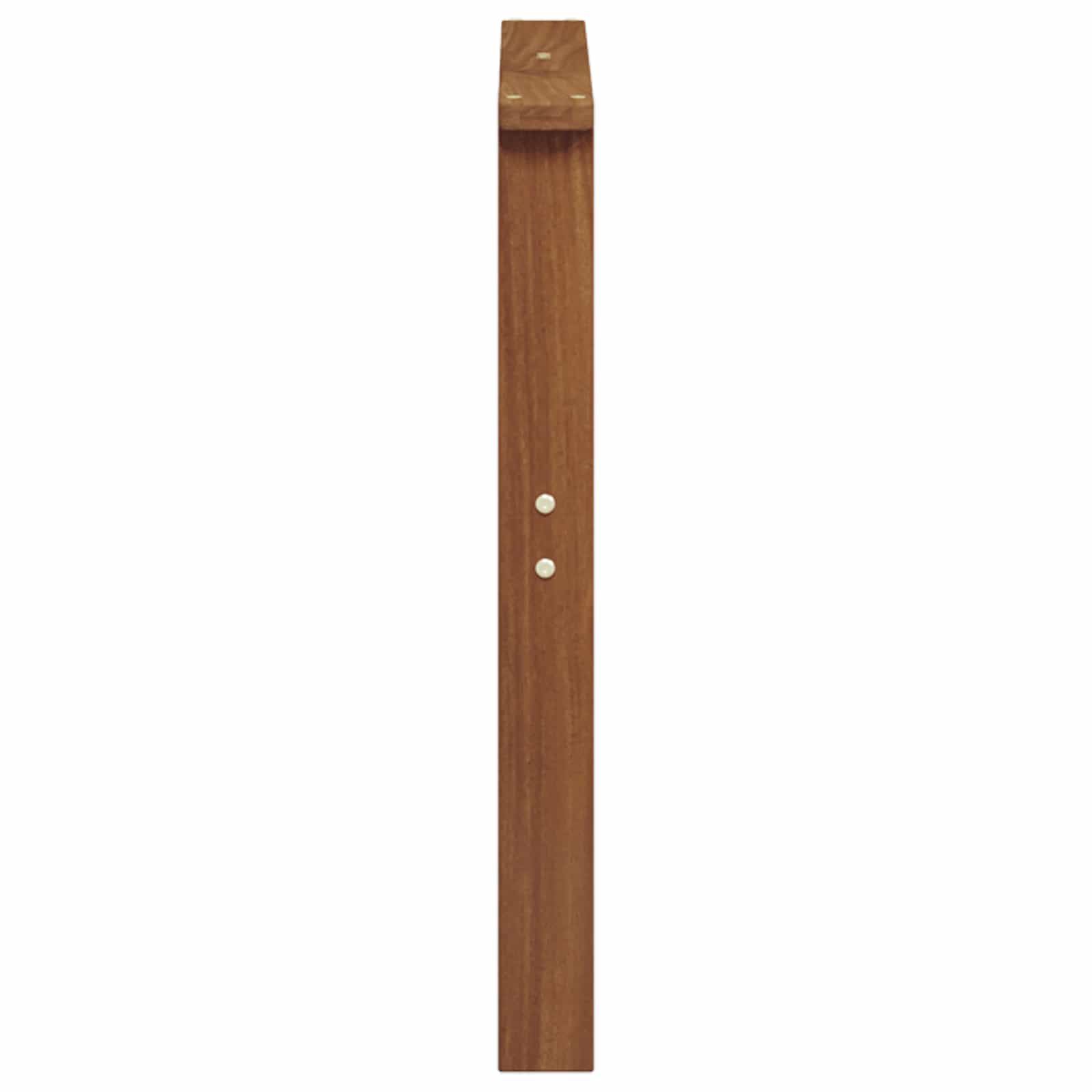 Nasloni 2 pcs Smeđa 60 x 6 x 61 cm Konstruirano drvo