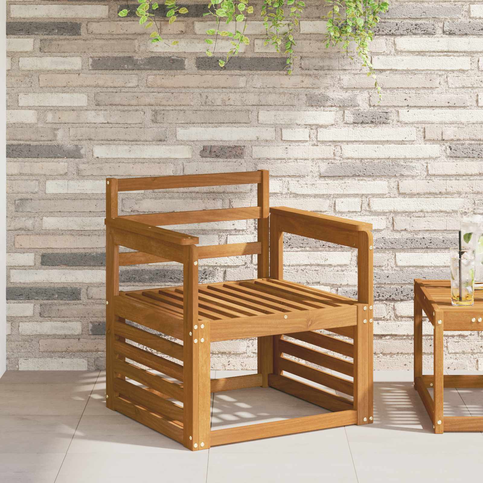 Naslonjači 2 pcs Smeđa 59 x 6 x 61 cm Konstruirano drvo