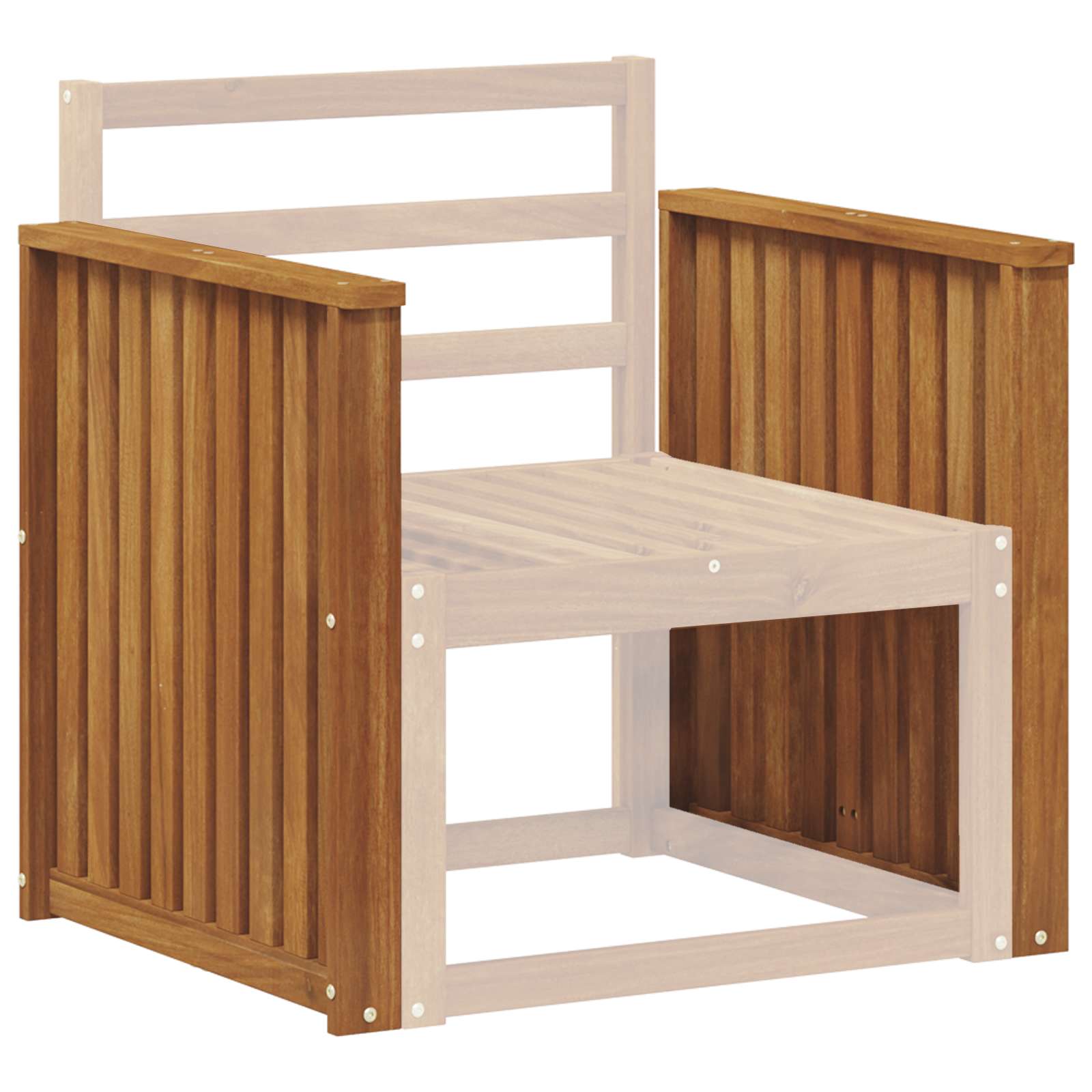 Nasloni 2 pcs Smeđa 60 x 6 x 61 cm Konstruirano drvo