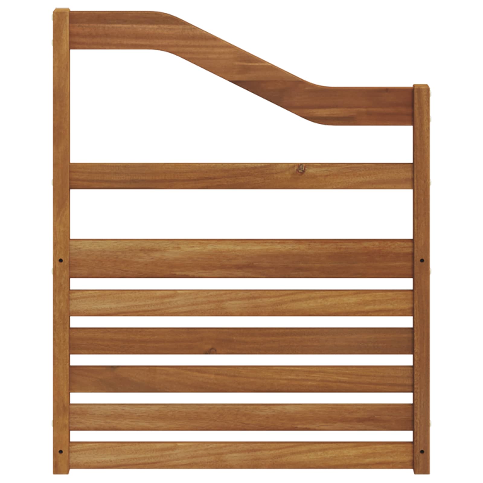 Nasloni za ruke 2 pcs Smeđa 59 x 4 x 73 cm Konstruirano drvo