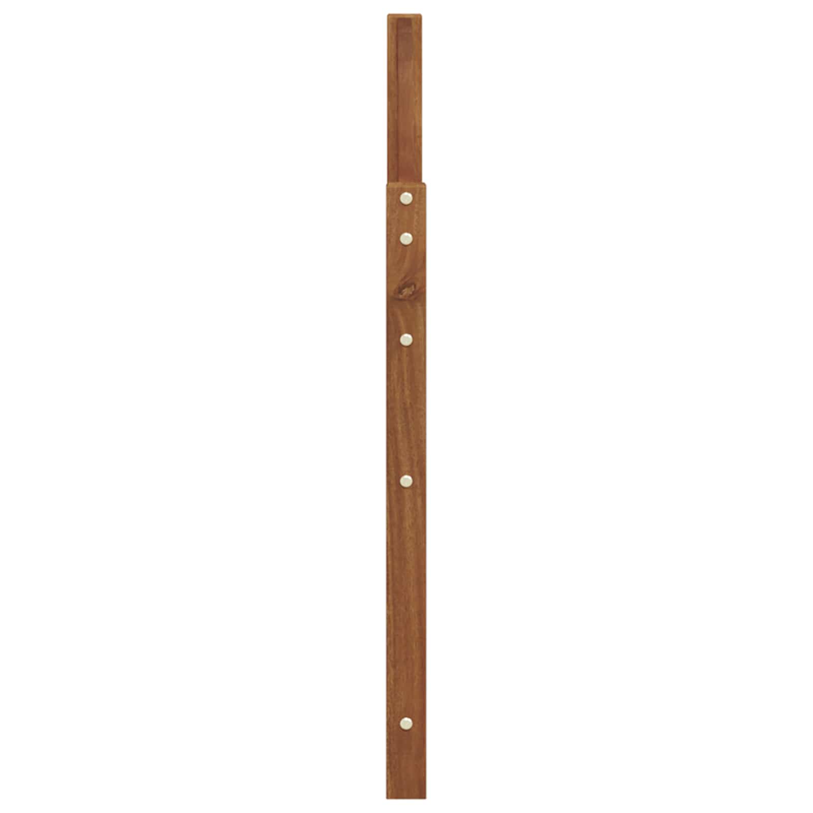 Nasloni za ruke 2 pcs Smeđa 59 x 4 x 73 cm Konstruirano drvo