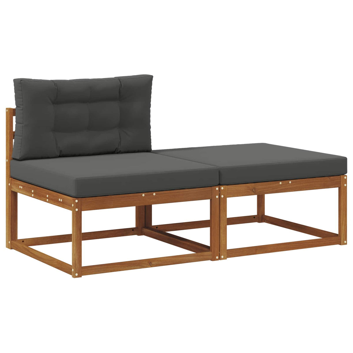 Sekcionalna sofa s jastukom 2 Komad Prirodna