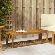 Vanjska stolica klupa Prirodna 115 x 43 x 37 cm