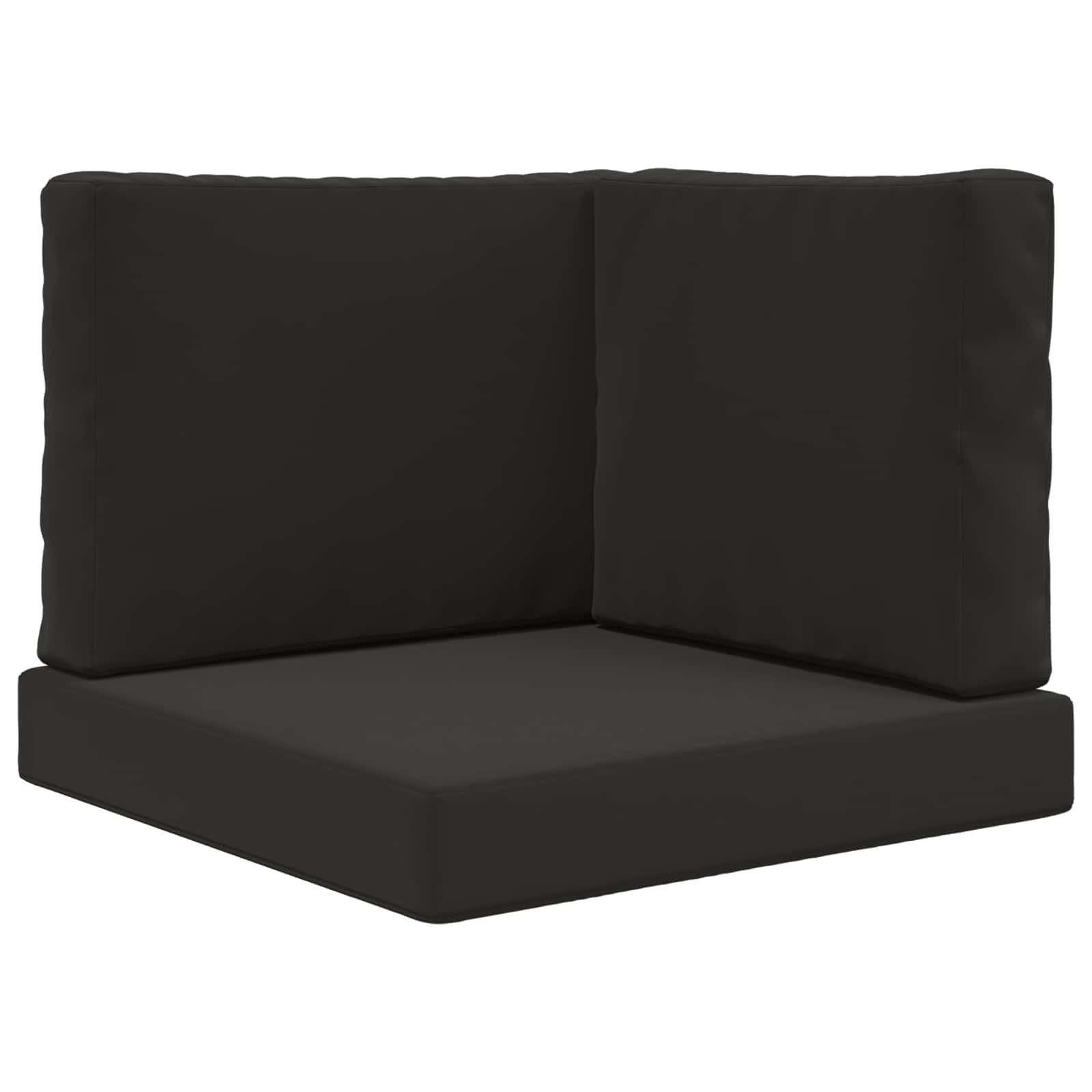Jastuk za vanjsku sofU 3 pcs Crna Poliester