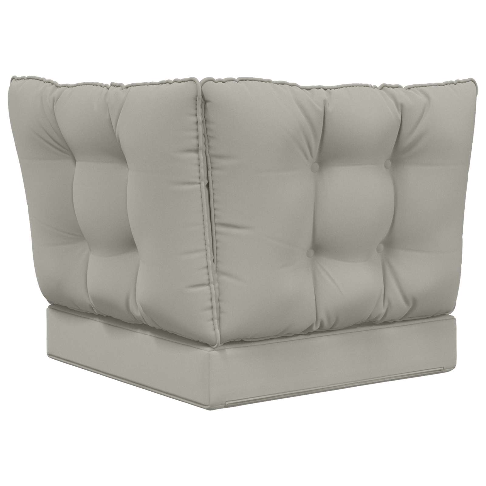 Jastuk za vanjsku sofU 3 pcs Sivi Poliester