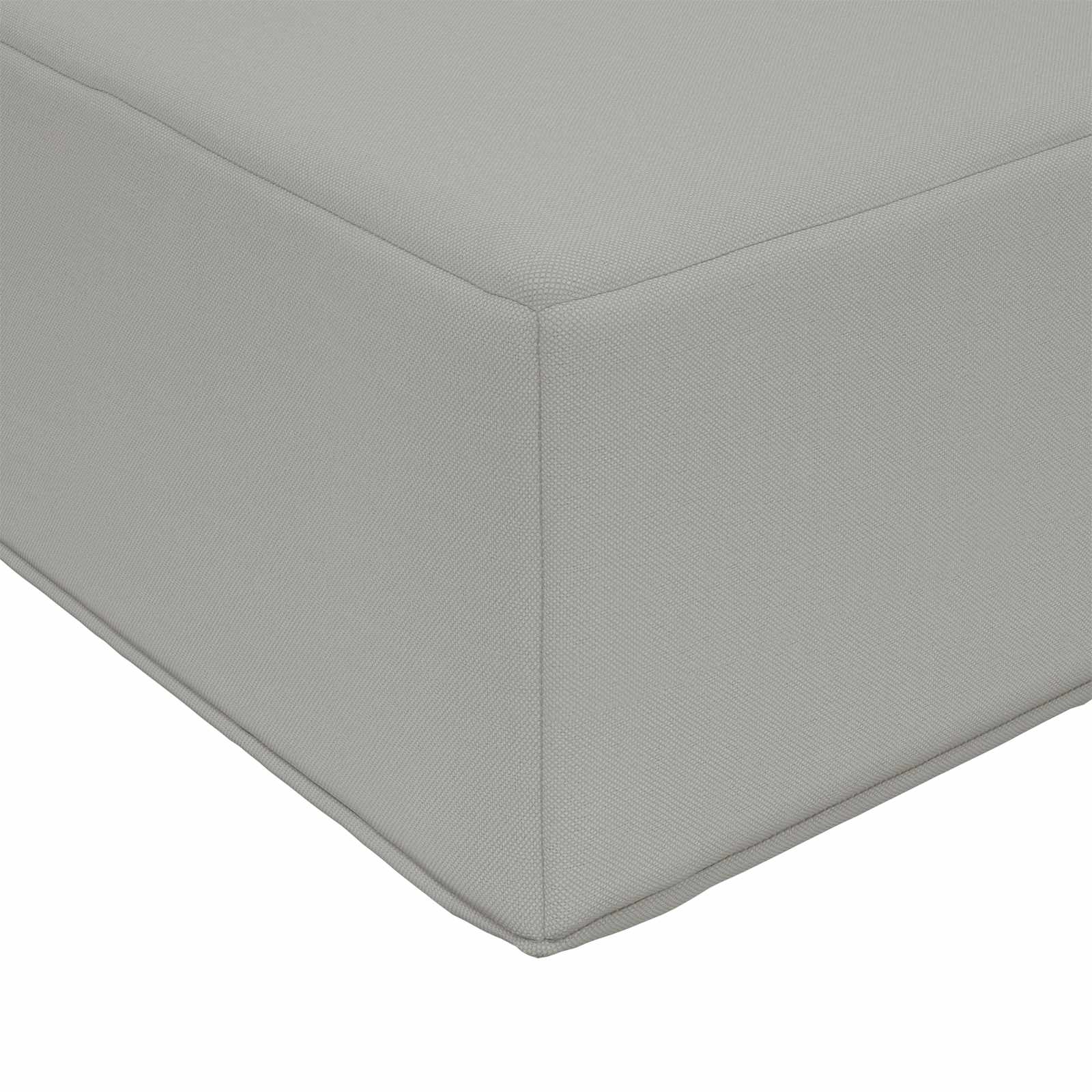 Jastuk za vanjsku sofU Sivi 80 x 80 x 8 cm Poliester