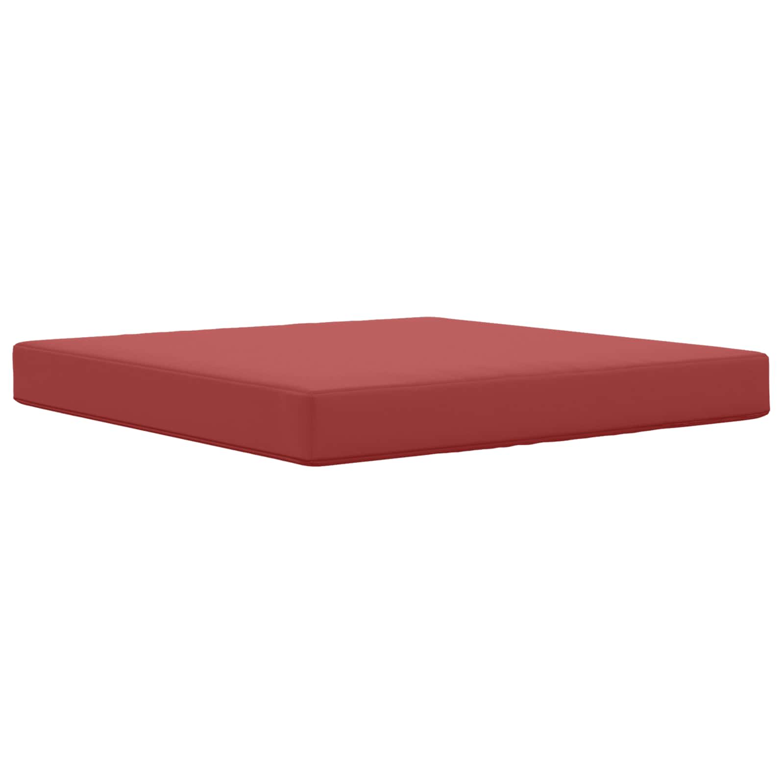 Jastuk za vanjsku sofU boja crnog vina 80 x 80 x 8 cm Poliester