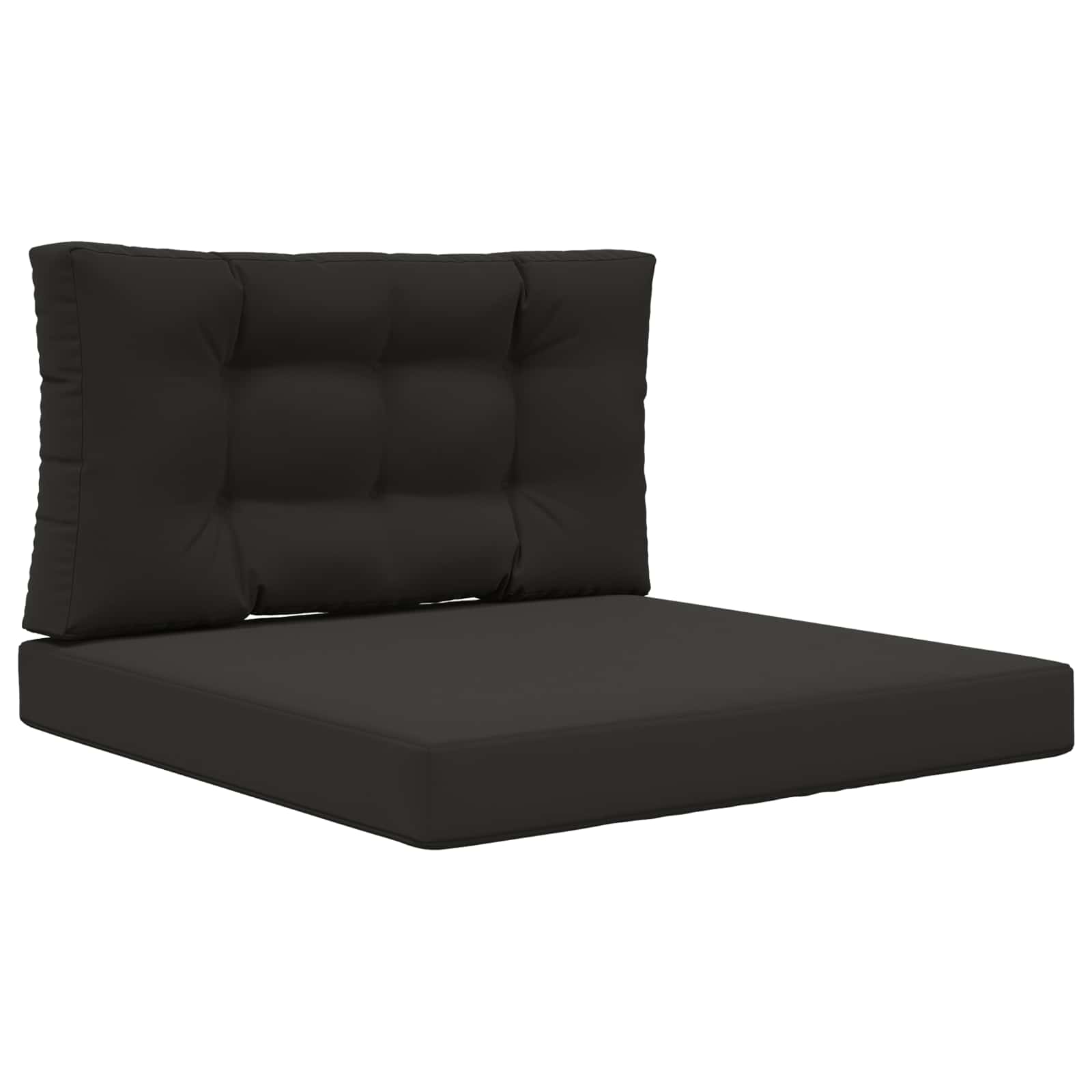 Jastuk za vanjsku sofU 2 pcs Crna Poliester