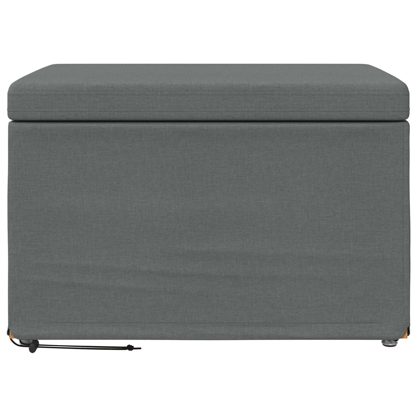 Stolica Tamno siva 61 x 41 x 40 cm Tkanina i konstruirano drvo