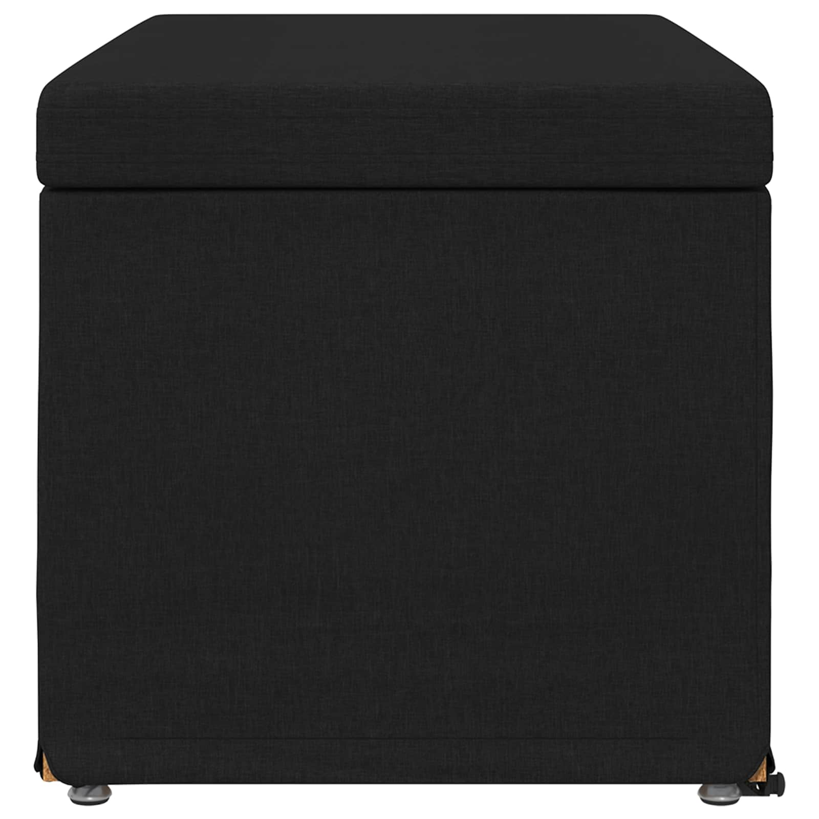 Stolica Crna 81 x 41 x 40 cm Tkanina i konstruirano drvo