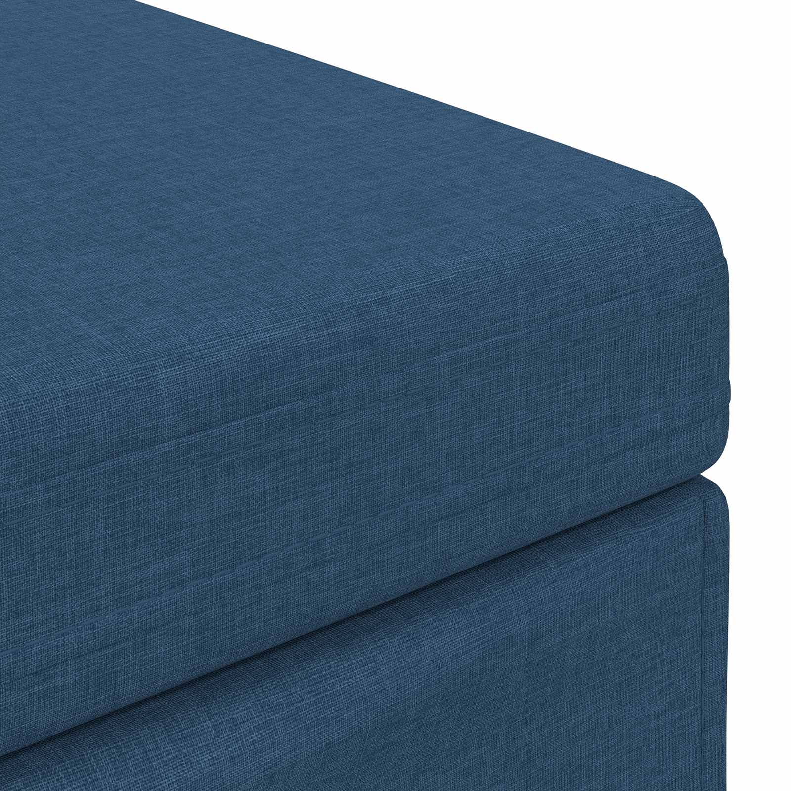 Stolica Plava 81 x 41 x 40 cm Tkanina i konstruirano drvo
